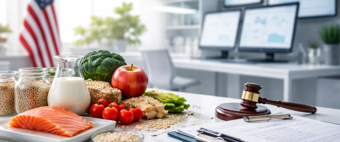 La nueva agenda alimentaria de la FDA para 2026 y su impacto en la industria de alimentos y bebidas