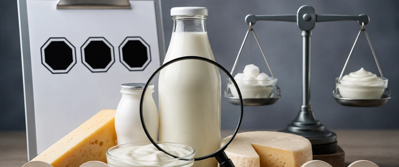 Etiquetado frontal y QR en lácteos: cómo cambia el reto de reformulación