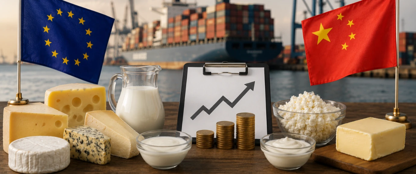 Cuotas de China a lácteos europeos: cinco claves para evaluar la oportunidad desde América Latina