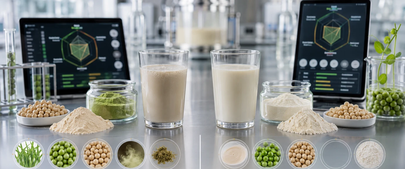 Off-notes en proteína vegetal: cómo bajar oxidación y volátiles sin “tapar” con sabor ni romper el costo 