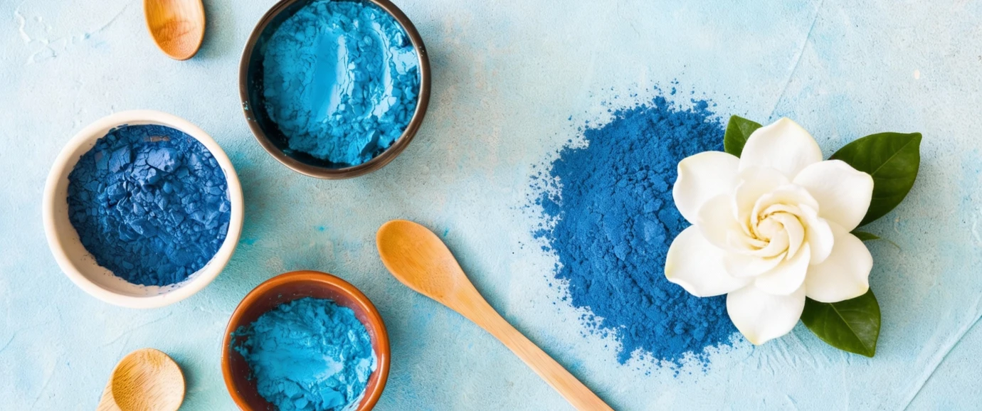 Gardenia Blue Powder: innovación y mercado del colorante azul natural que gana terreno en bebidas y alimentos clean label